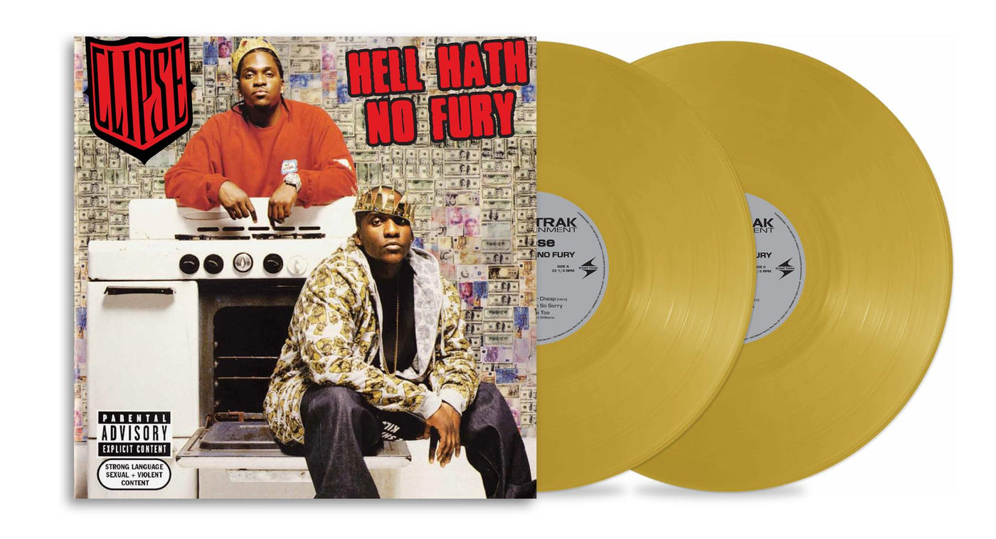 Clipse - Hell Hath No Fury 2x Gold Vinyl LP Reissue