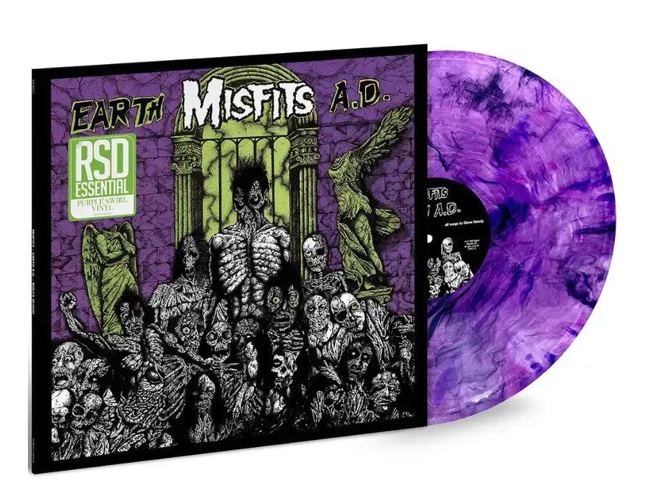 Misfits - Earth A.D./Wolfs Blood RSD Essential Purple Swirl Vinyl LP Reissue