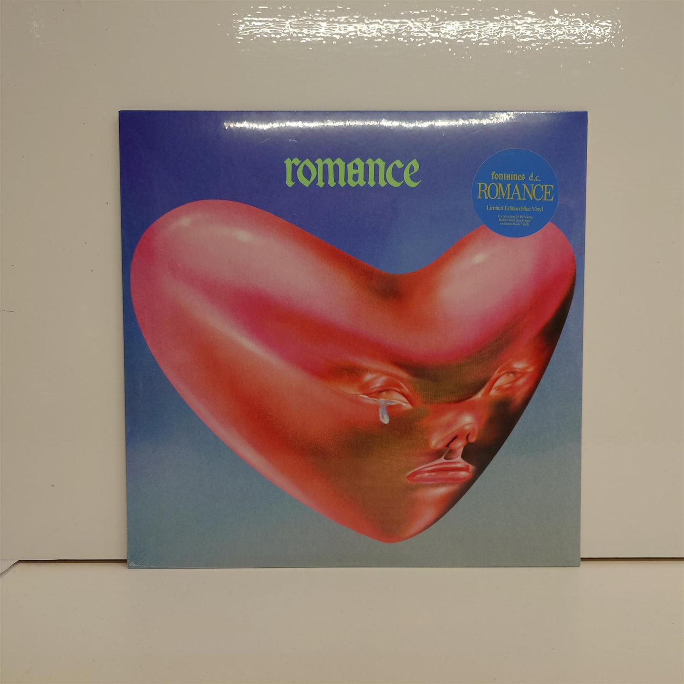 Fontaines D.C. - Romance Turquoise Blue Vinyl LP + 7” Vinyl Single