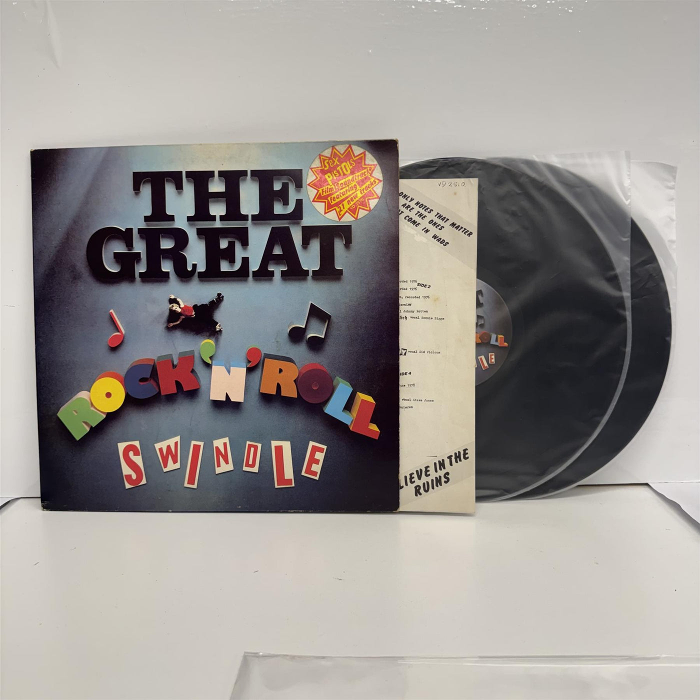 Sex Pistols - The Great Rock 'N' Roll Swindle 2x Vinyl LP