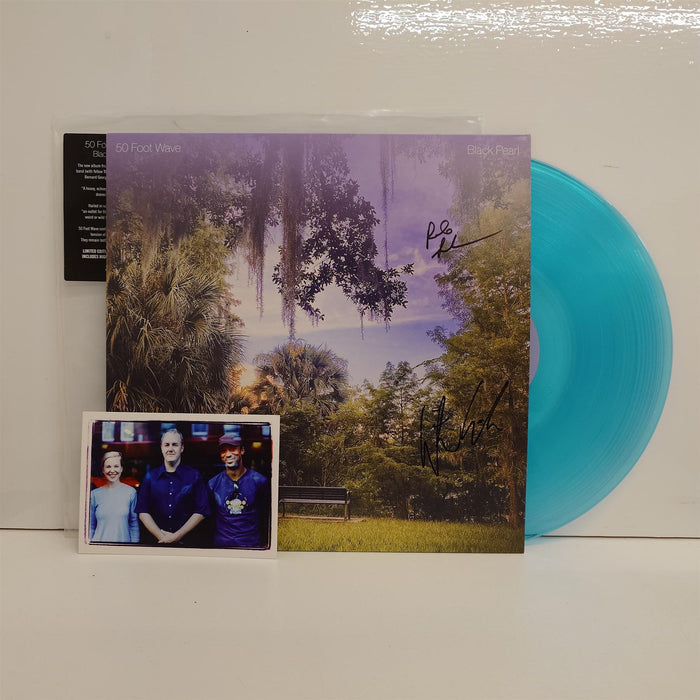 50 Foot Wave - Black Pearl Limited Turquoise Transparent Vinyl LP