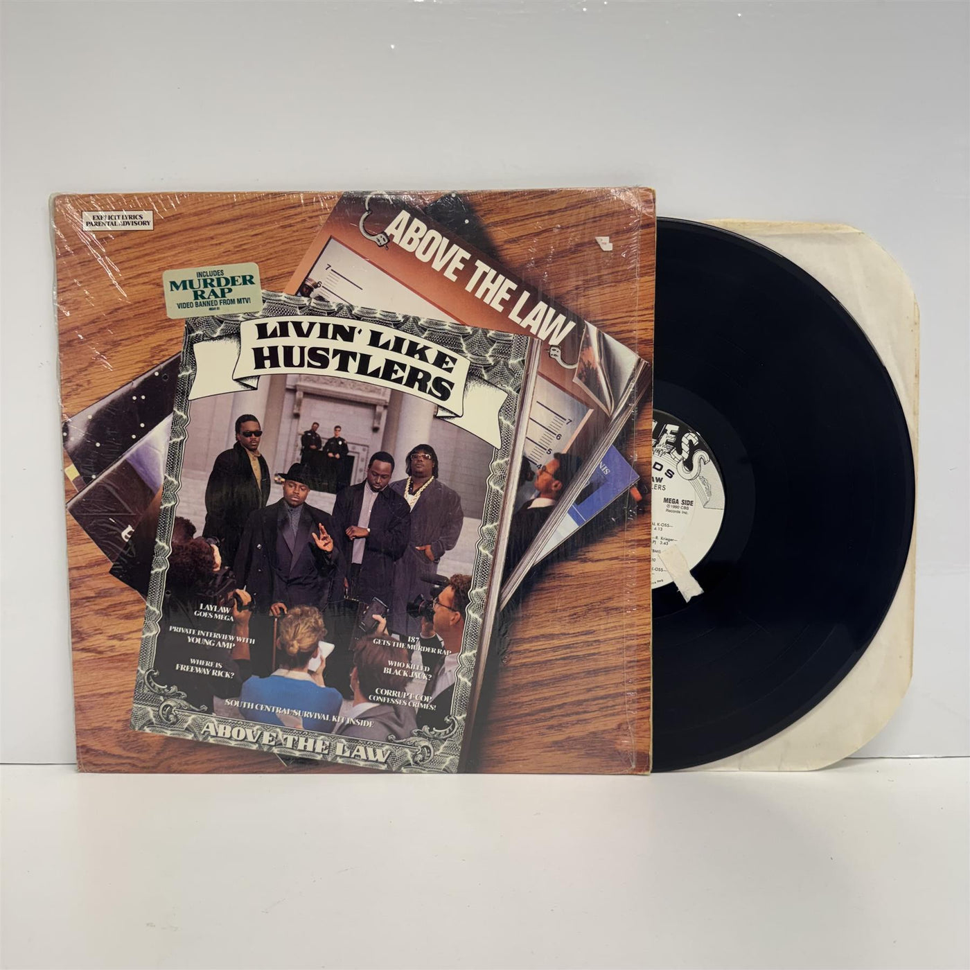 Above The Law - Livin' Like Hustlers Vinyl LP