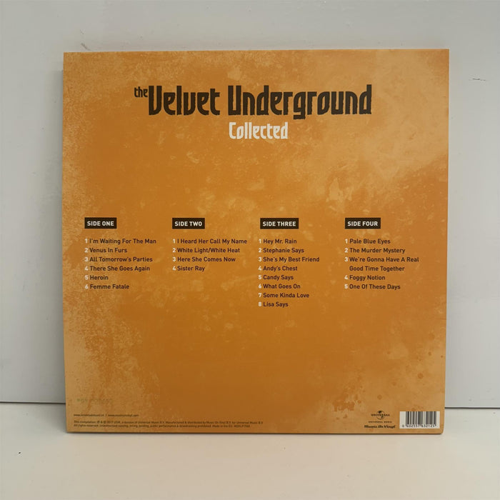 The Velvet Underground - Collected Limited Edition 2x 180G Banana Peel Yellow Vinyl LP