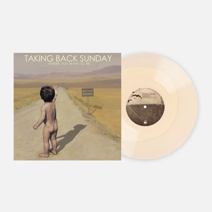 Taking Back Sunday - Where You Want To Be VMP 180G White & Tan Vinyl LP Reissue