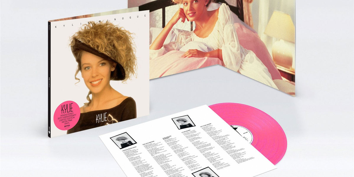 Kylie Minogue - Kylie (Remastered - 35th Anniversary Edition Neon Pink Vinyl  LP) - The Retro Store 