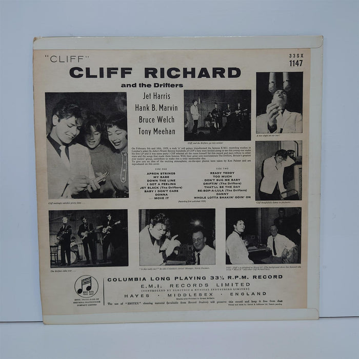 Cliff Richard & The Drifters - Cliff Vinyl LP