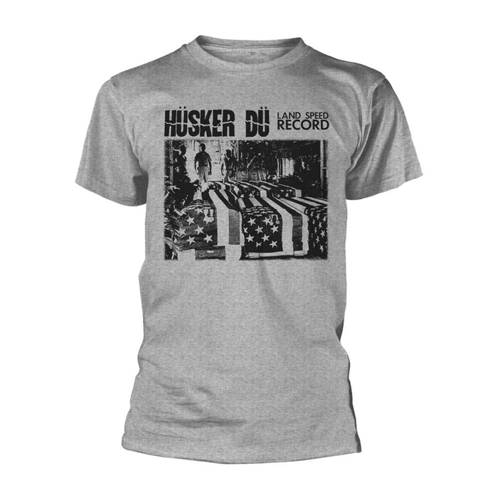 Husker Du - Land Speed Record (Grey) T-Shirt