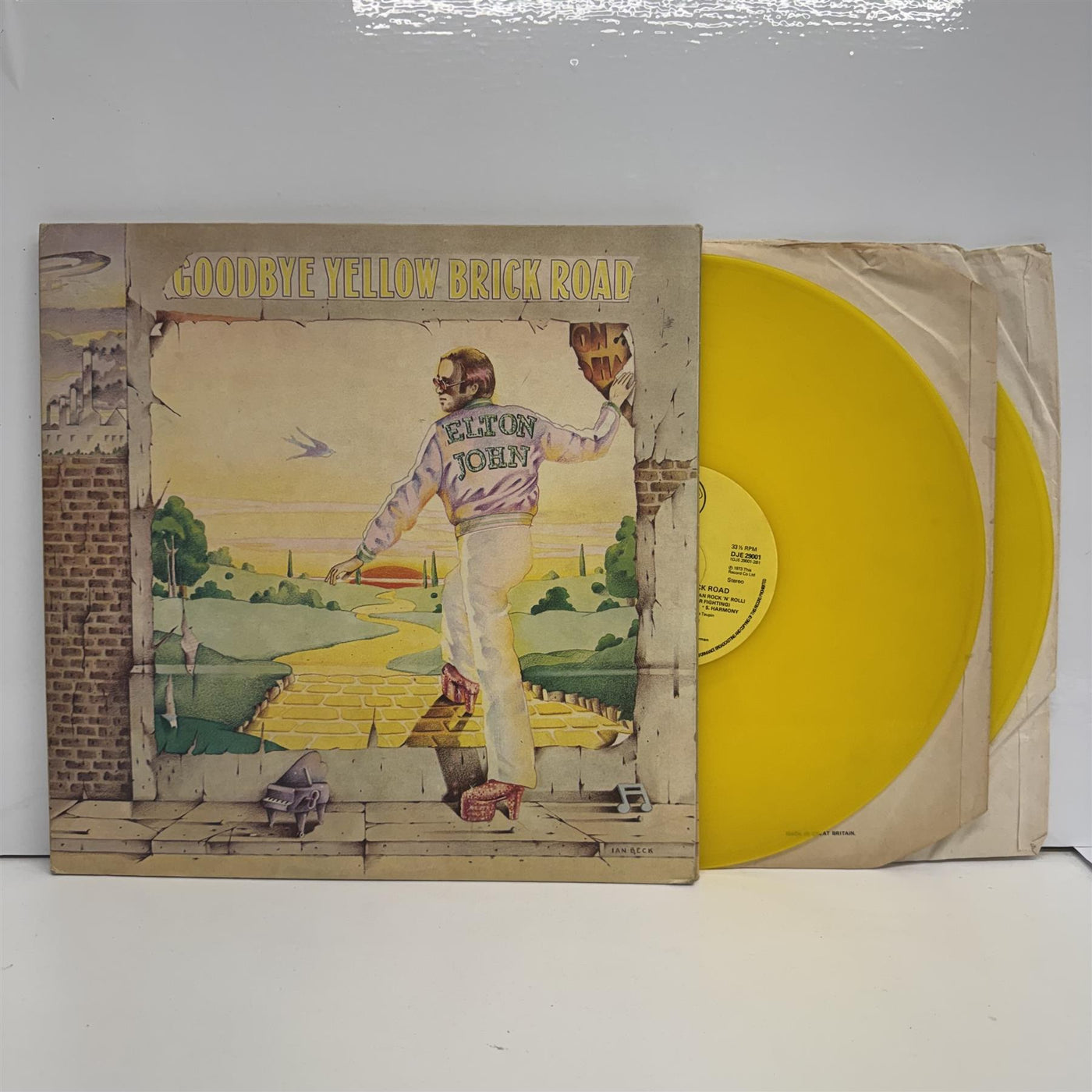 Elton John - Goodbye Yellow Brick Road 2x Yellow Vinyl LP