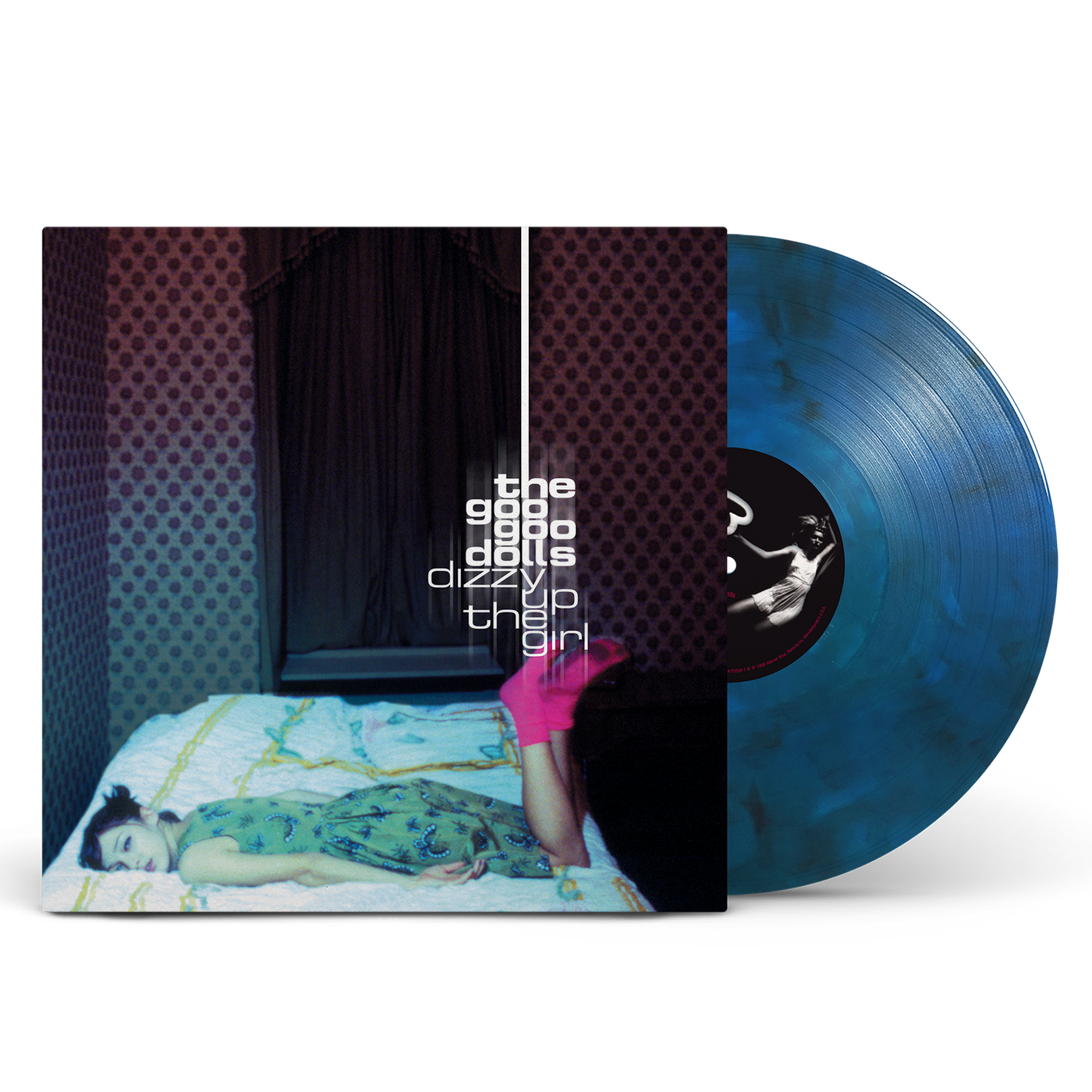 Goo Goo Dolls - Dizzy Up The Girl Blue Iris Vinyl LP Reissue