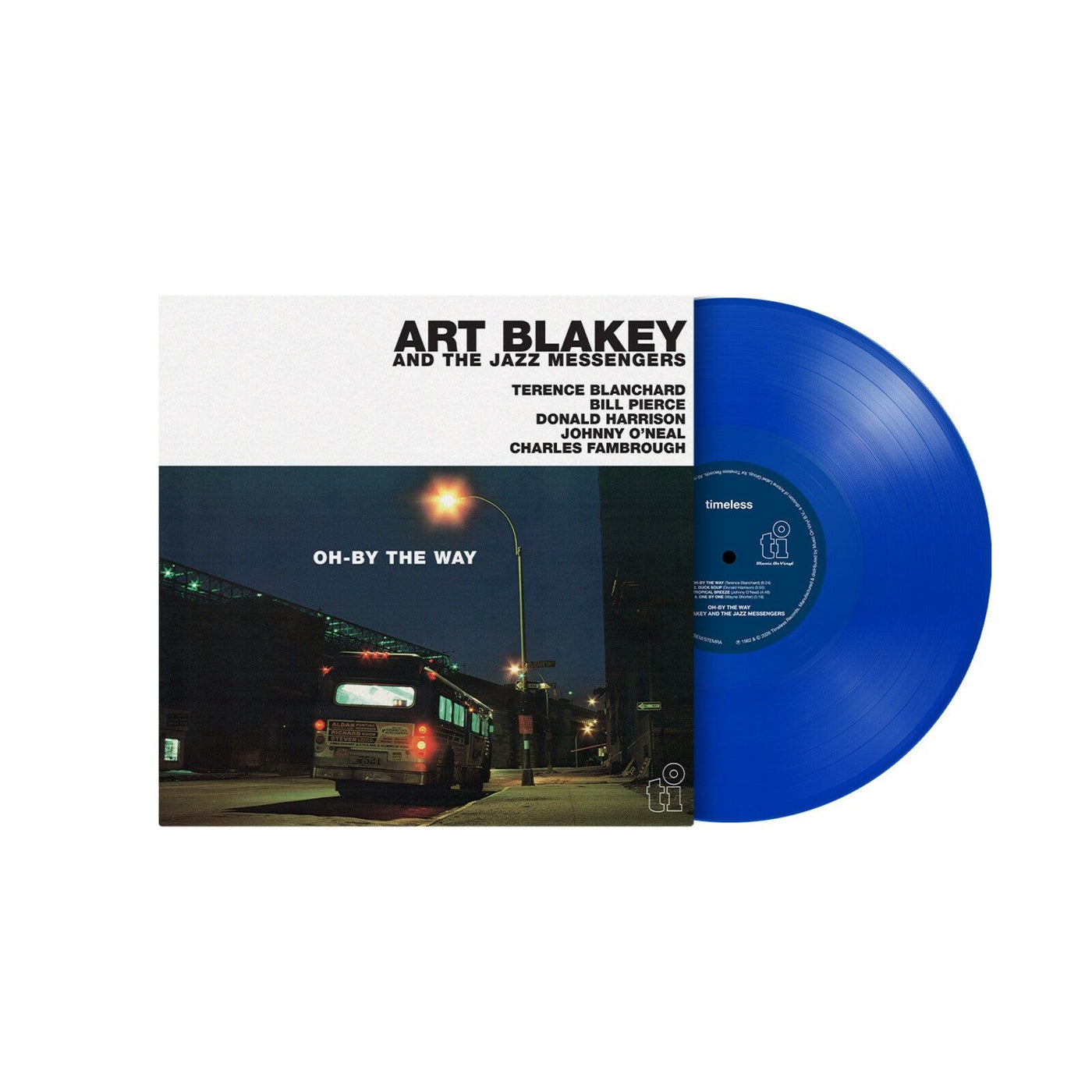 Art Blakey & The Jazz Messengers - Oh-By The Way Limited Edition 180G Blue Vinyl LP Reissue