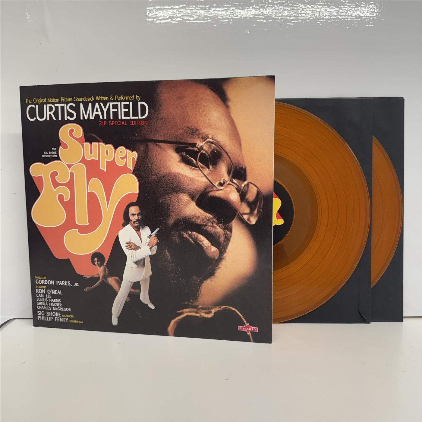 Curtis Mayfield - Superfly (The Original Motion Picture Soundtrack) 2x Orange Vinyl LP