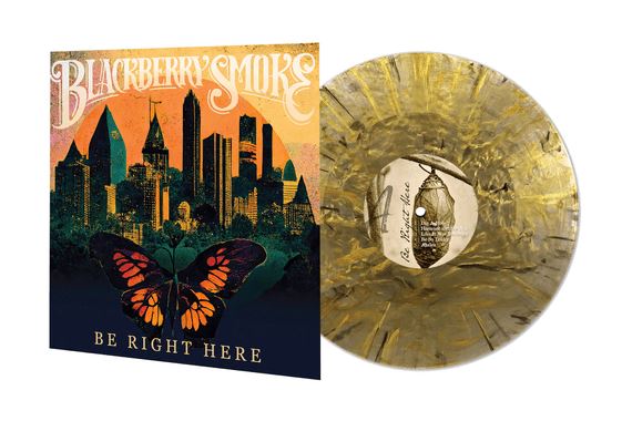 Blackberry Smoke - Be Right Here Indies Exclusive Gold Birdwing Vinyl LP