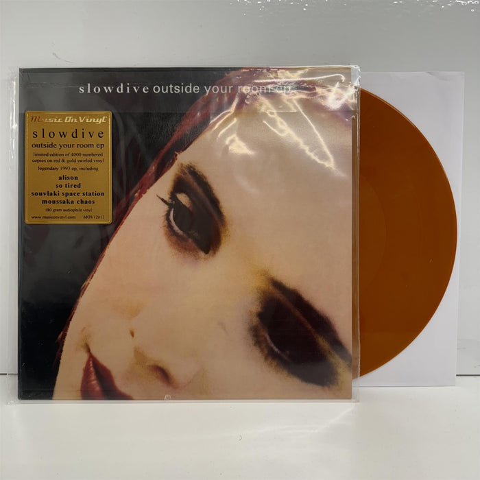 Slowdive - Outside Your Room EP Limited Red/Gold Swirl 12 " Vinyl EP Reissue