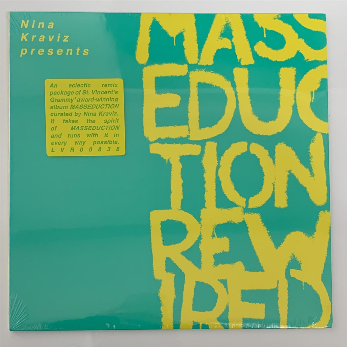 St. Vincent - Nina Kraviz Presents Masseduction Rewired Clear Vinyl LP