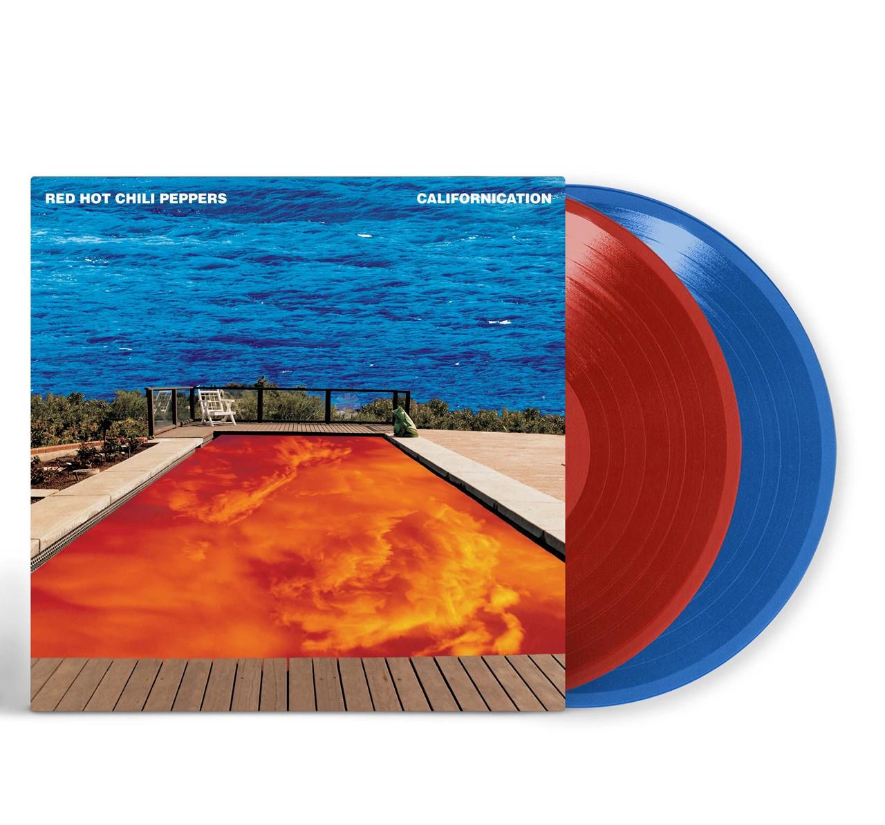 Red Hot Chilli Peppers - Californication 2x Red / Ocean Blue Vinyl LP Reissue