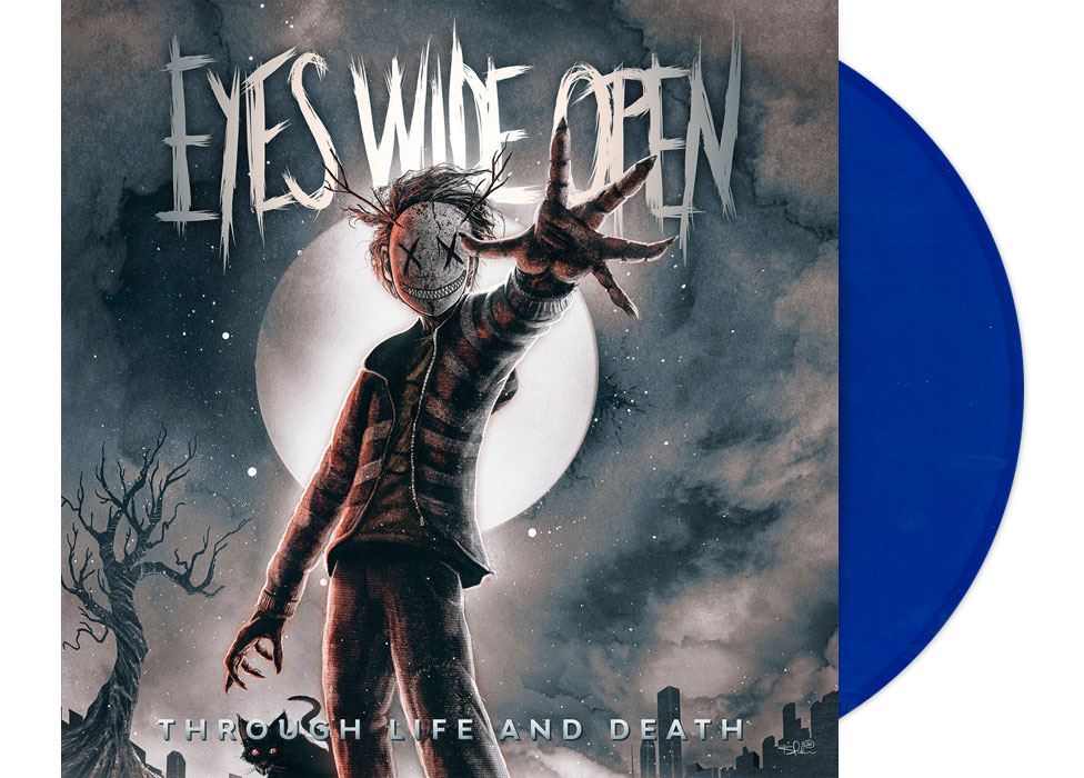 Eyes Wide Open - Through Life And Death Blue Vinyl LP