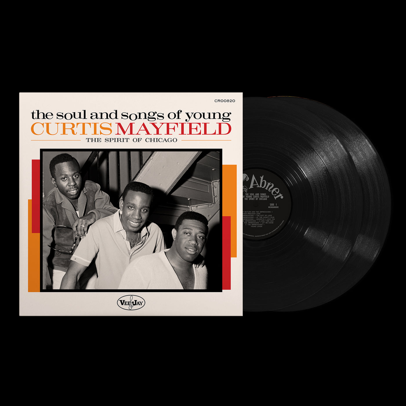 The Soul And Songs Of Young Curtis Mayfield: The Spirit Of Chicago - V/A RSD Black Friday 2x Vinyl LP