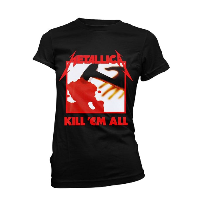 Metallica - Kill 'Em All Tracks (Black) T-Shirt