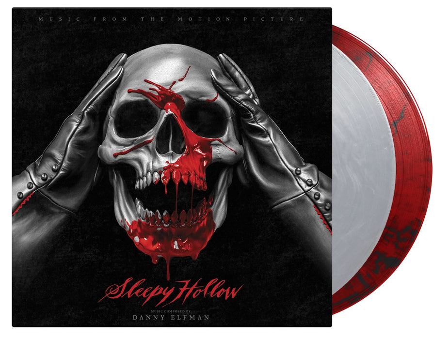 Sleepy Hollow - Danny Elfman 2x Metallic Siver / Blood Red Swirl Vinyl LP