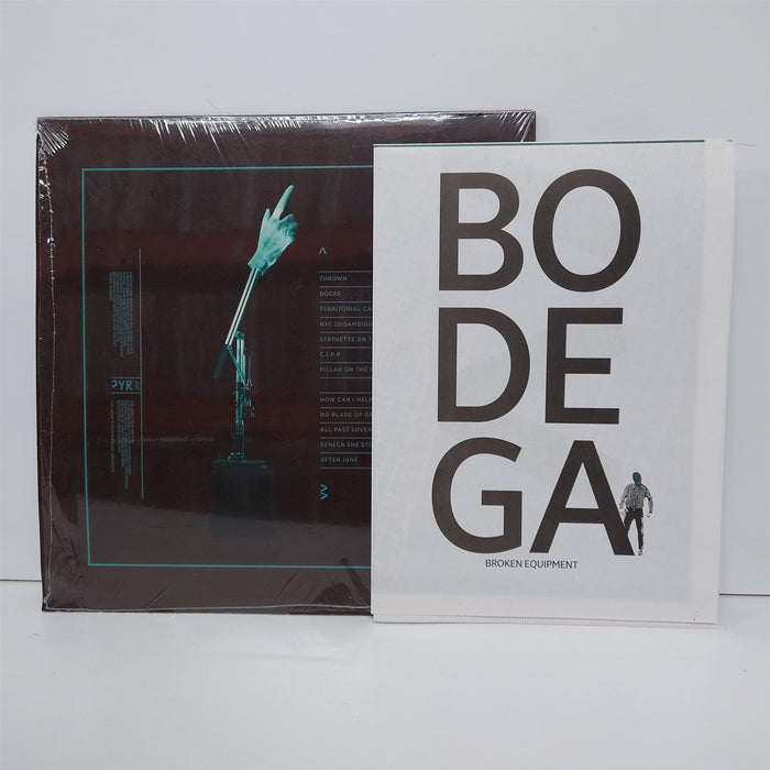 Bodega - Broken Equipment Limited Edition Clear Teal Vinyl LP + 7" Flexi-Disc
