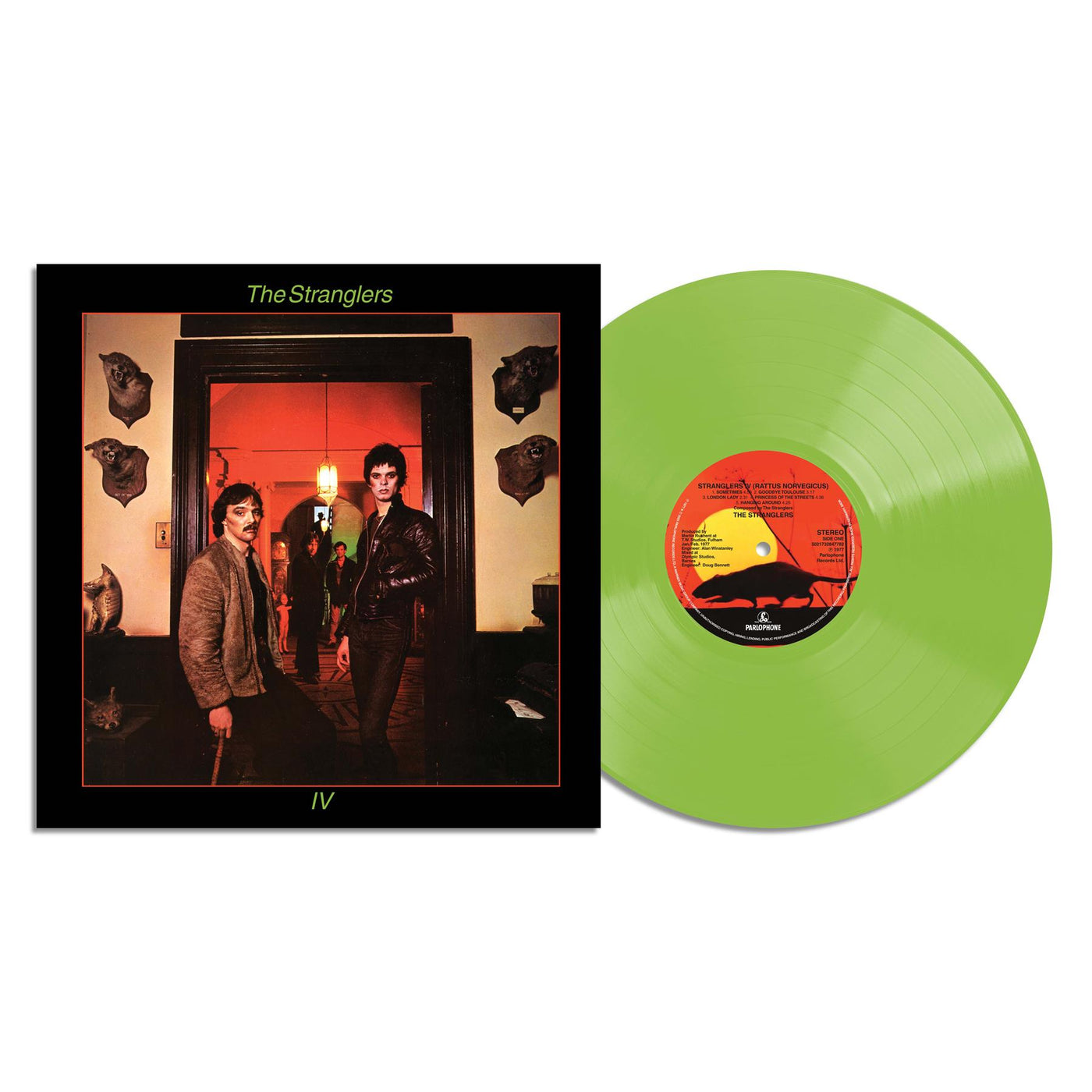 The Stranglers - Rattus Norvegicus National Album Day Translucent Green Vinyl LP