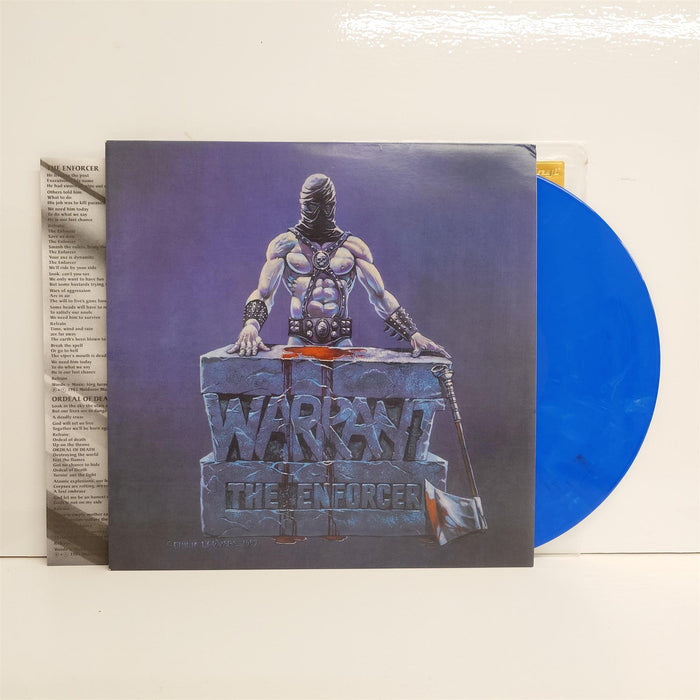 Warrant - The Enforcer Limited Edition 180G Blue Marbled Vinyl LP Reissue