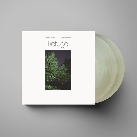 Devendra Banhart, Noah Georgeson - Refuge Limited Edition 2x Blue Seagrass Wave Translucent Vinyl LP