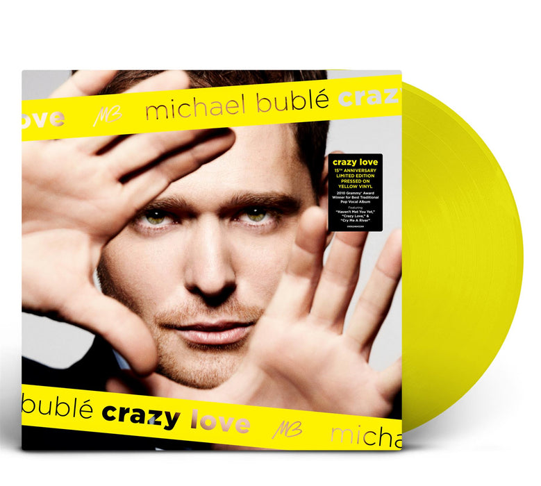Michael Bublé - Crazy Love Lemonade Yellow Vinyl LP Reissue
