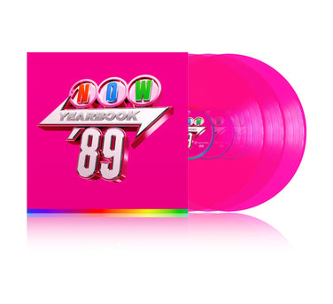 NOW Yearbook 1989 - V/A 3x Pink Vinyl LP