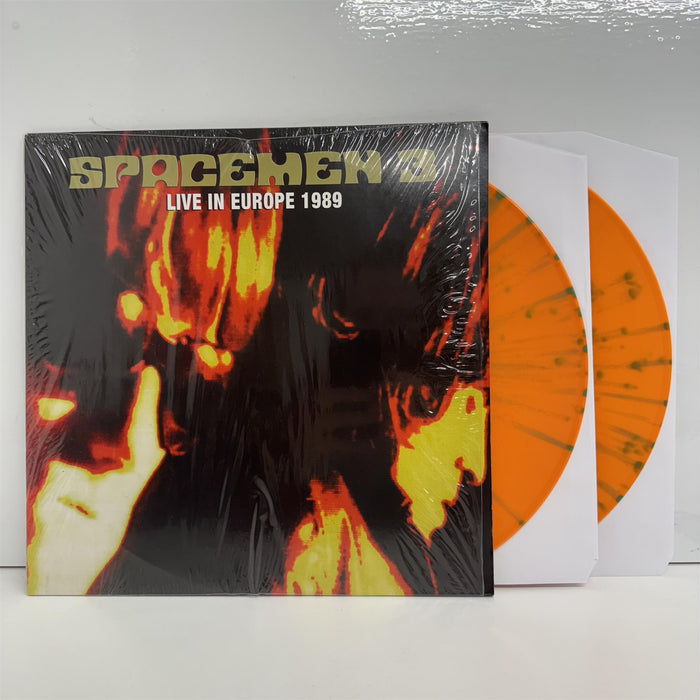 Spacemen 3 - Live In Europe 1989 2x Orange/Green Splattered Vinyl LP