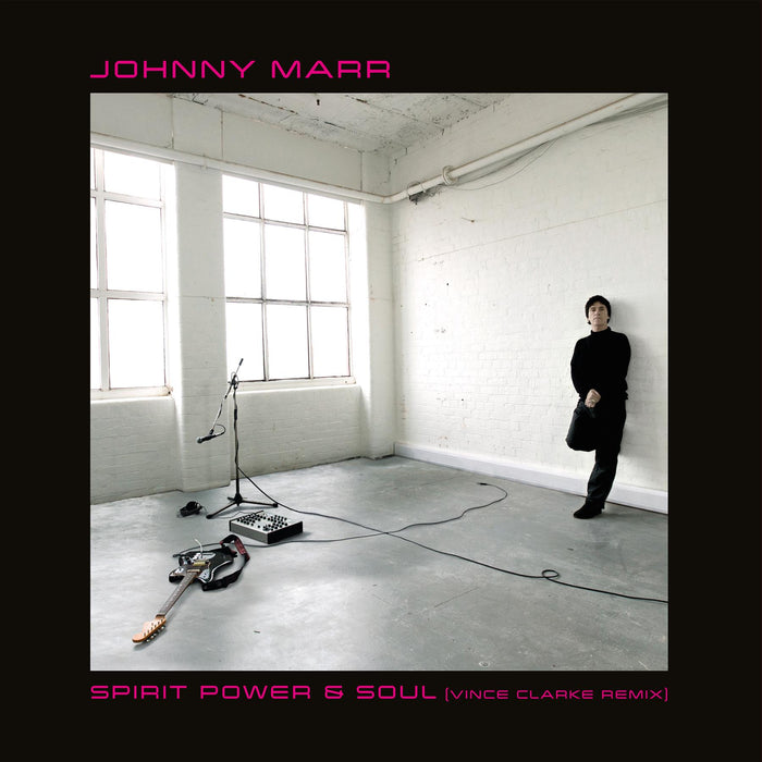 Johnny Marr - Spirit Power & Soul (Vince Clarke Remix) RSD 2022 Limited Edition 12" Pink Vinyl Single