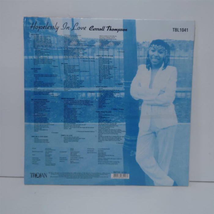 Carroll Thompson - Hopelessly In Love Deluxe 40th Anniversary Edition 180G Blue Vinyl LP