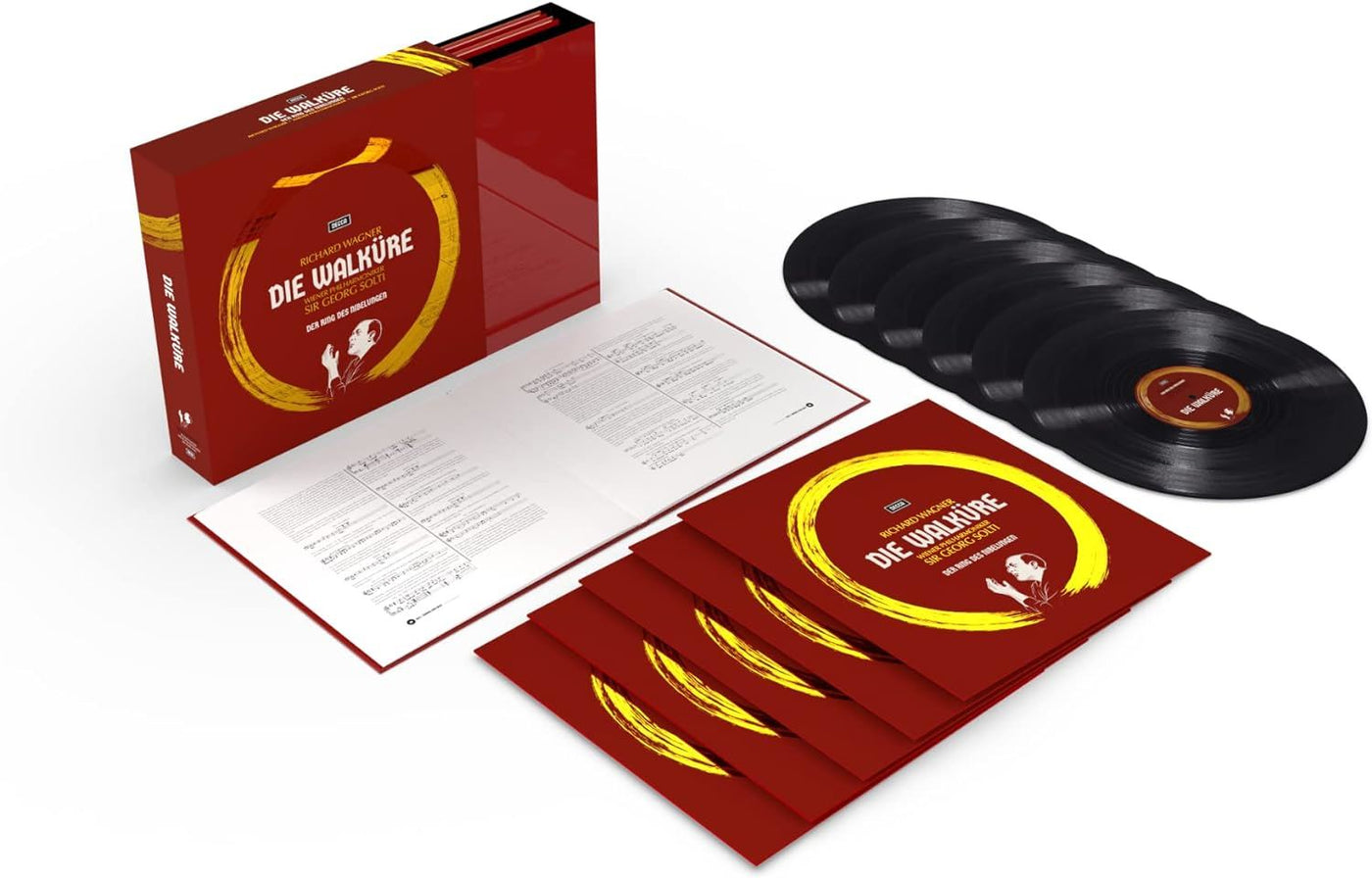 Sir Georg Solti - Wagner: Die Walküre 5x Vinyl LP Box Set