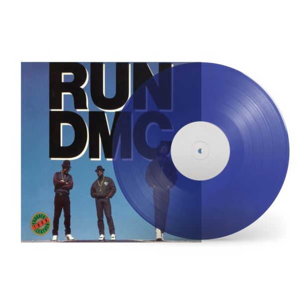 Run DMC - Tougher Than Leather Translucent Blue Vinyl LP