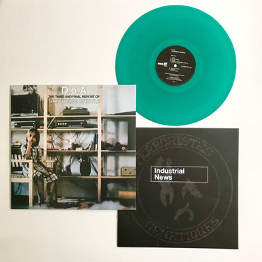 Throbbing Gristle - D.o.A. The Third And Final Report Limited Edition Transparent Green Vinyl LP Reissue