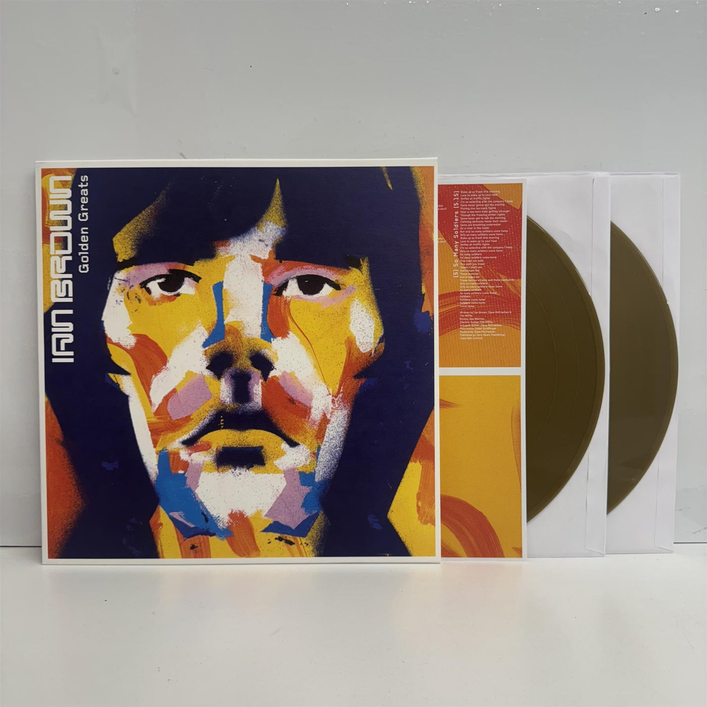 Ian Brown - Golden Greats Limited Edition 2x Gold Vinyl LP