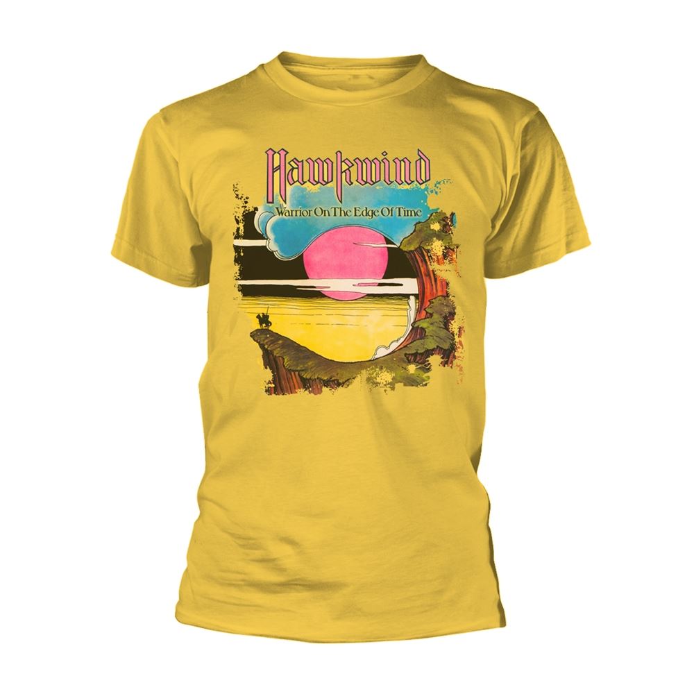 Hawkwind - Warrior On The Edge Of Time (Yellow) T-Shirt