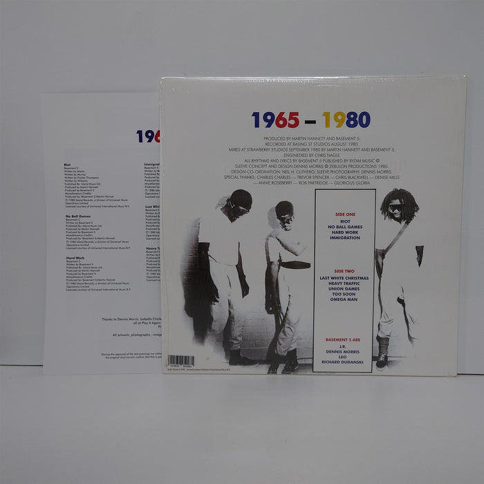 Basement 5 - 1965-1980 Limited Edition Transparent Red Vinyl LP Reissue