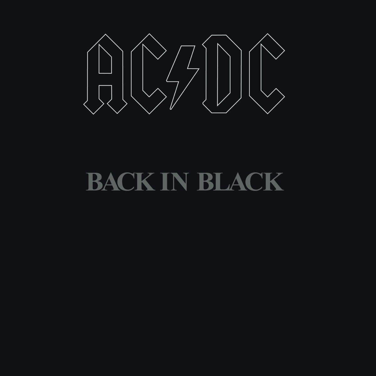 AC/DC - Back In Black Vinyl LP Reissue
