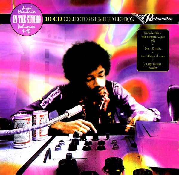 Jimi Hendrix - In The Studio (Volumes 1-10) Limited Edition Numbered 10CD Set
