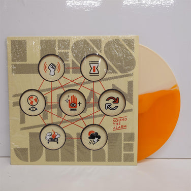 Less Than Jake - Sound The Alarm Bundle Limited Cream/Orange 12” Vinyl EP
