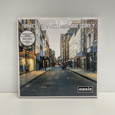 Oasis - (What's The Story) Morning Glory? 30th Anniversary 3x Cast No Shadow Clear Vinyl LP