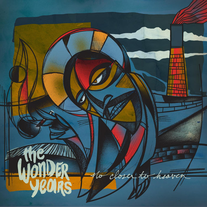 The Wonder Years - No Closer To Heaven 2x Clear w/ Blue Splatter Vinyl LP