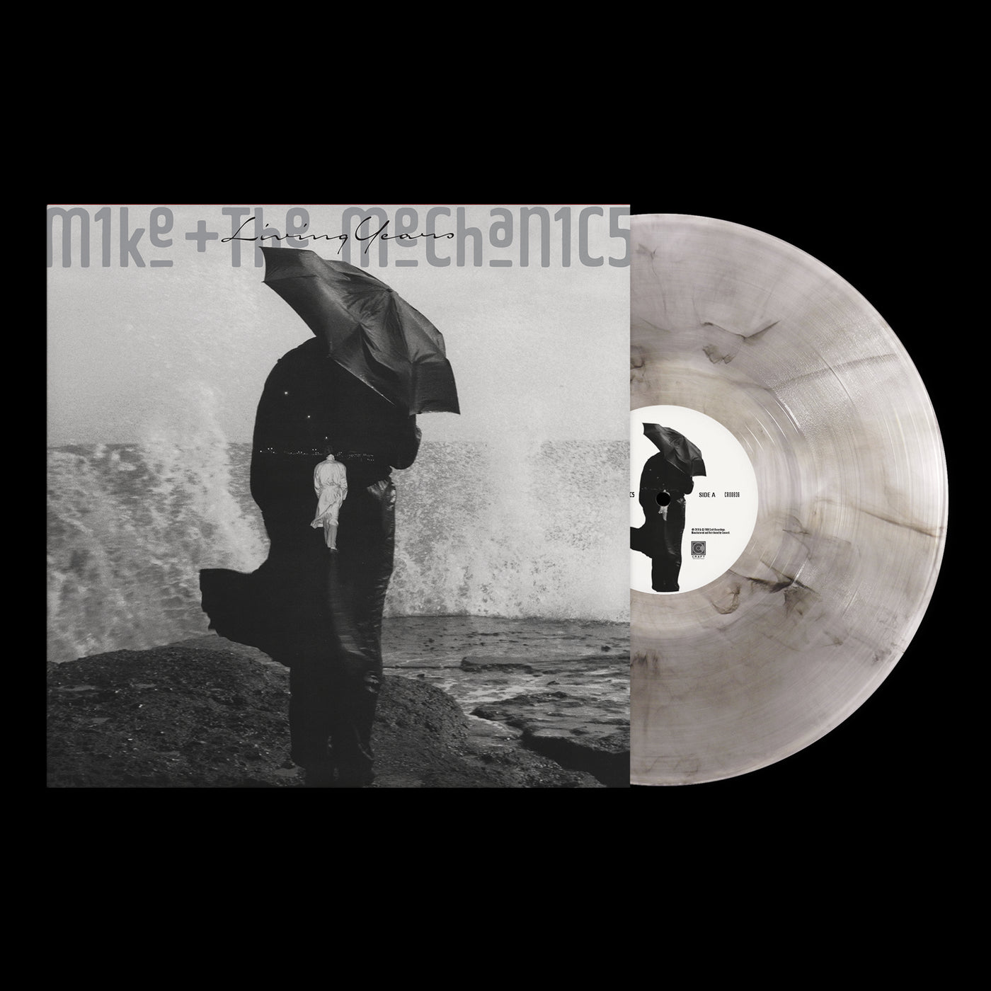 Mike & The Mechanics - The Living Years National Album Day 180G Black & Grey Marbled Vinyl LP