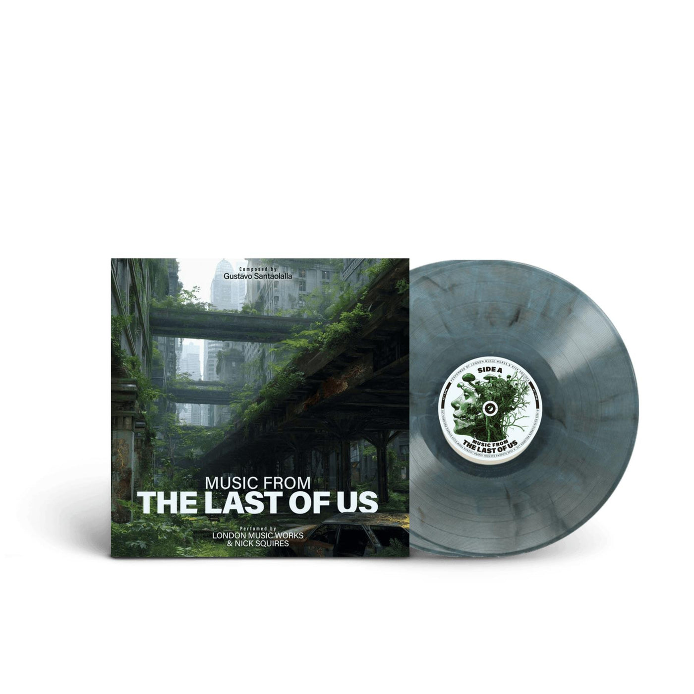 Music from The Last of Us - London Music Works 2x Blue & Grey Marble Vinyl LP