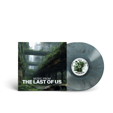 Music from The Last of Us - London Music Works 2x Blue & Grey Marble Vinyl LP