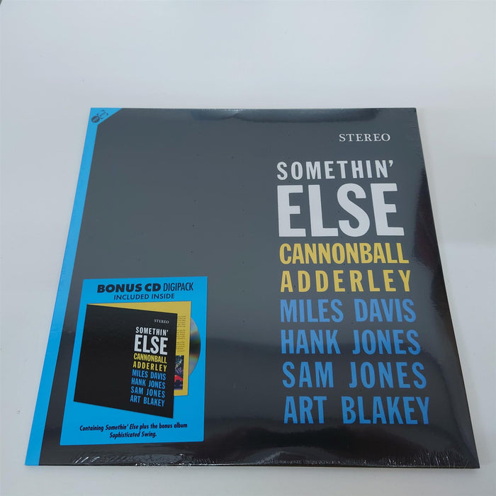 Cannonball Adderley - Somethin' Else Vinyl LP Reissue + CD