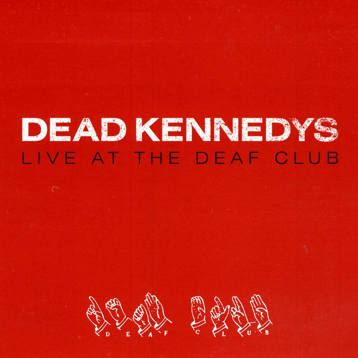 Dead Kennedys - Live At The Deaf Club Red Vinyl LP Reissue