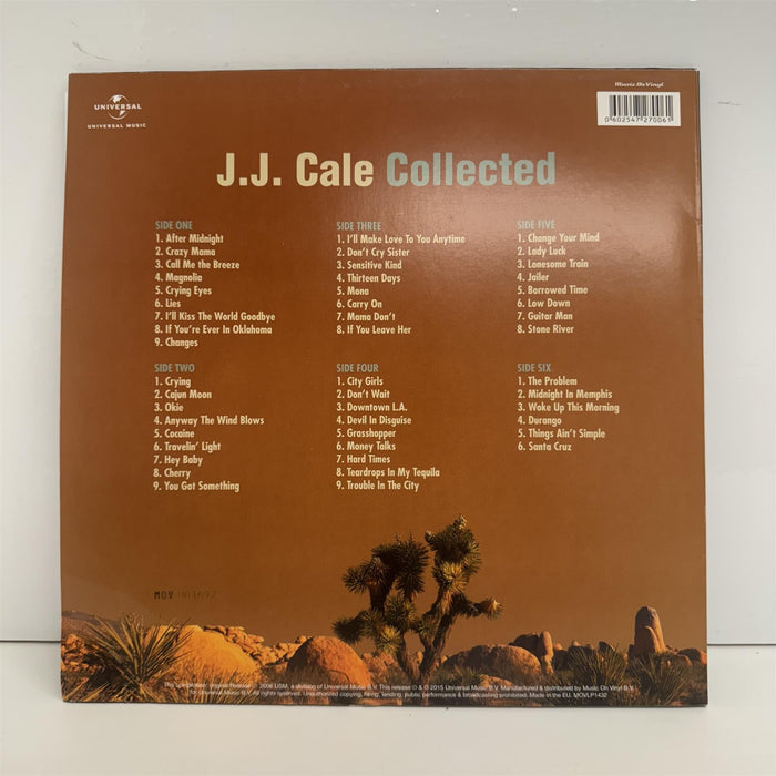 J.J. Cale - Collected Limited Edition 3x 180G Gold Vinyl LP