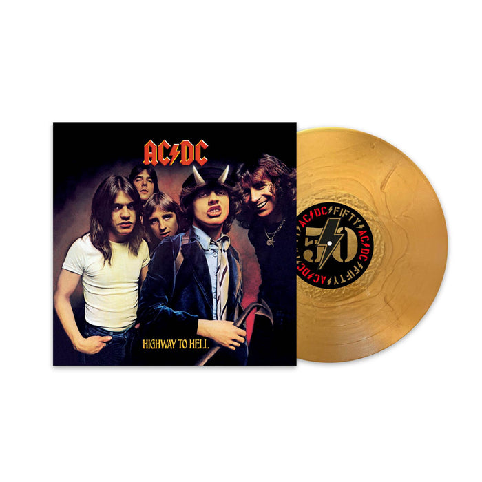 AC/DC - Highway To Hell 50th Anniversary Gold Vinyl LP Reissue